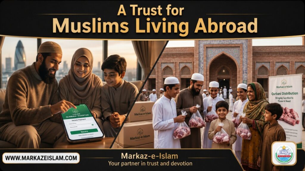 Qurbani with Markaz-e-Islam